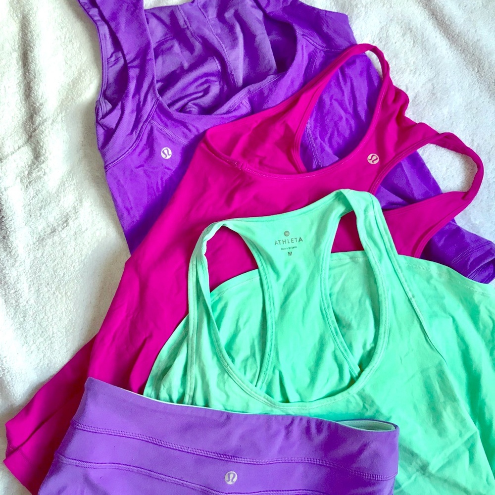 5 items of Lulu and Athleta Mystery Box
